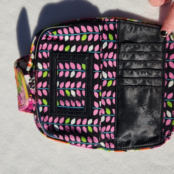 Vera Bradley KISS n SNAP WALLET Clutch in Va Va Bloom - Picture 6 of 13